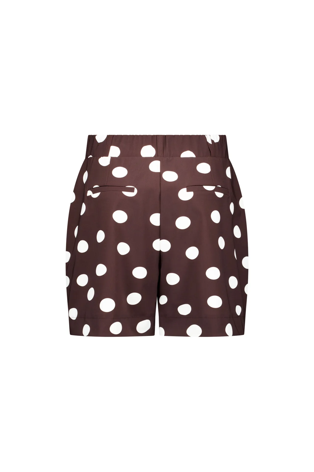 Lisanne dot shorts - Espresso/Ecru - Afbeelding 3