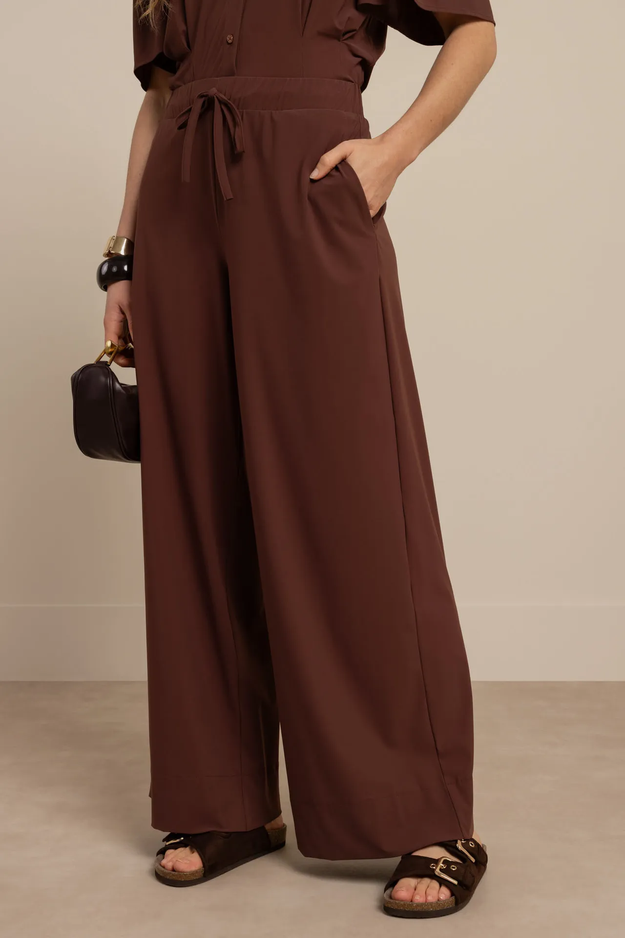 Grace trousers - Chestnut