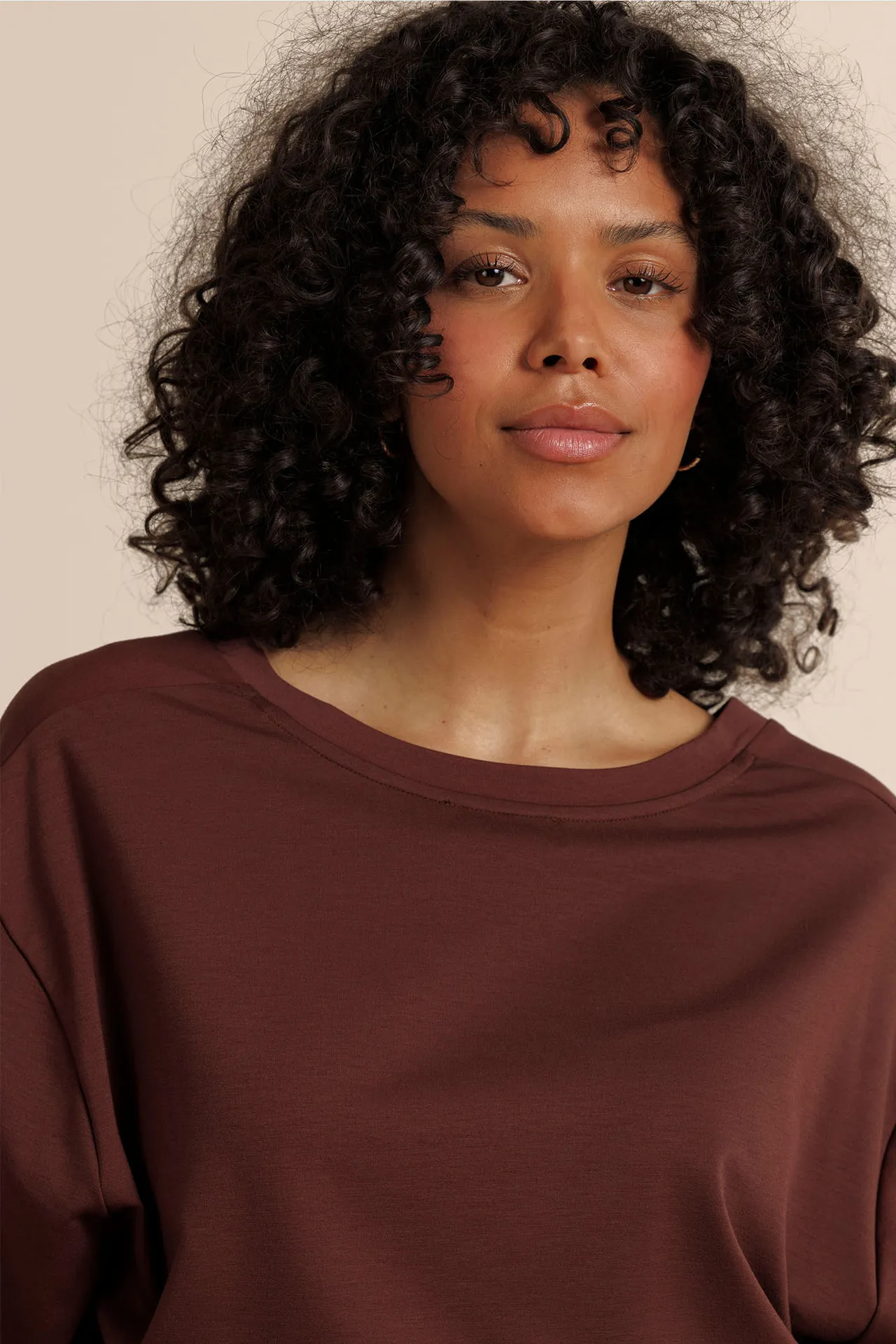 Fiore t-shirt - Chestnut - Afbeelding 3