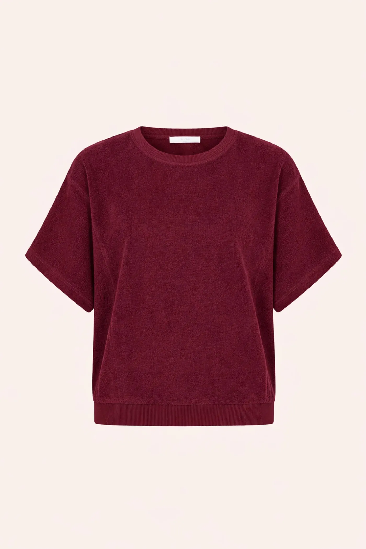 nuki slub top - burgundy crush - Afbeelding 5