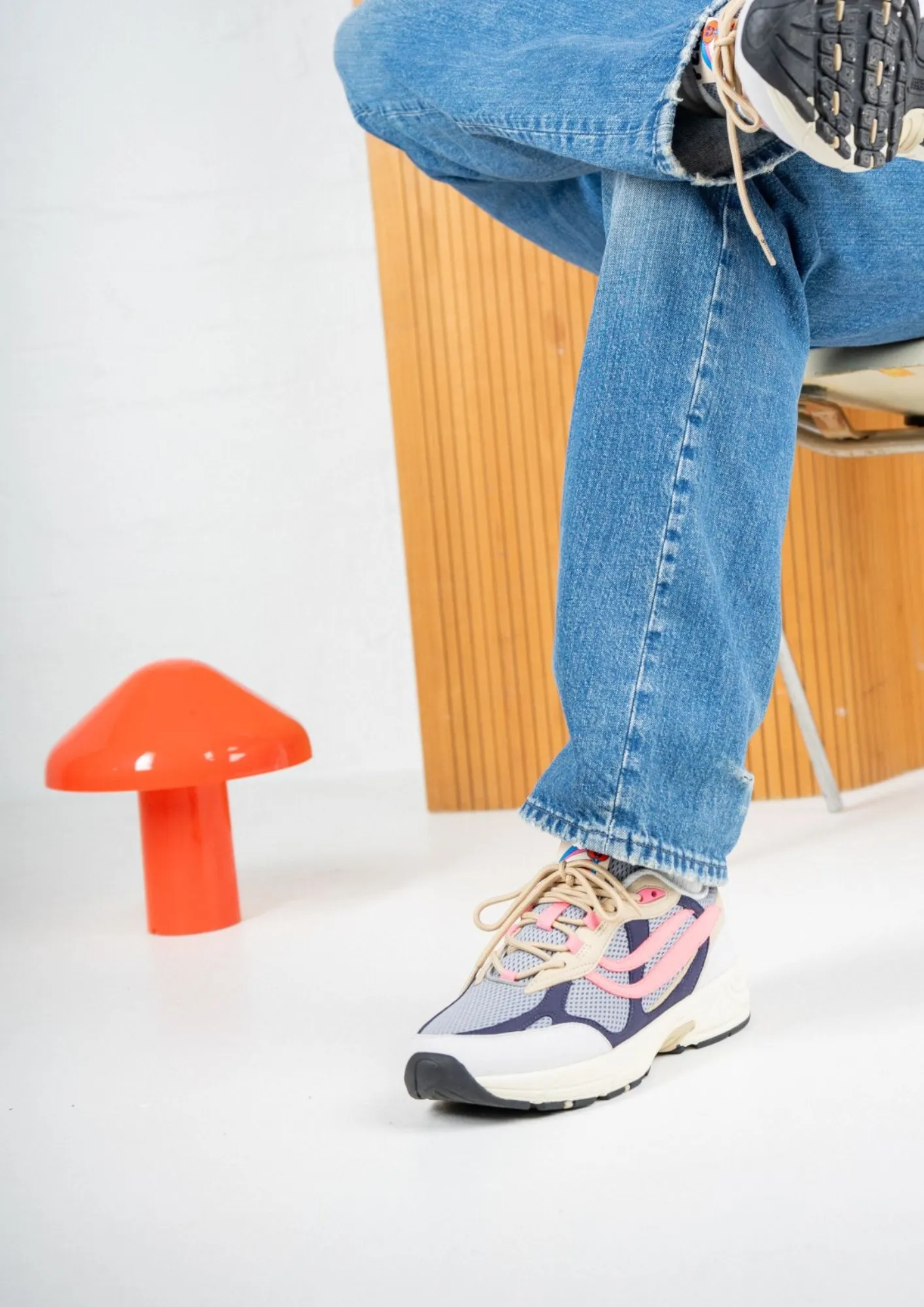 G-Eco '99 Reco - Grey/Navy/Pink - Afbeelding 6
