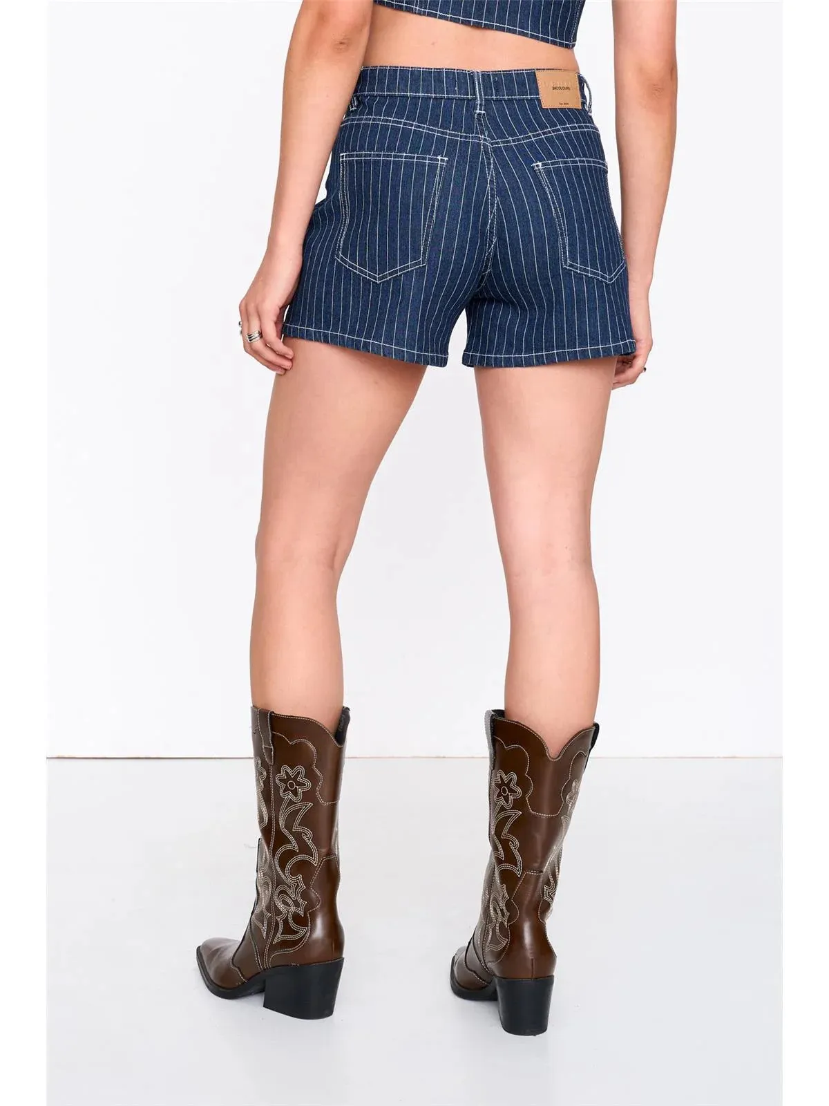 Striped Shorts - Blauw - Afbeelding 3