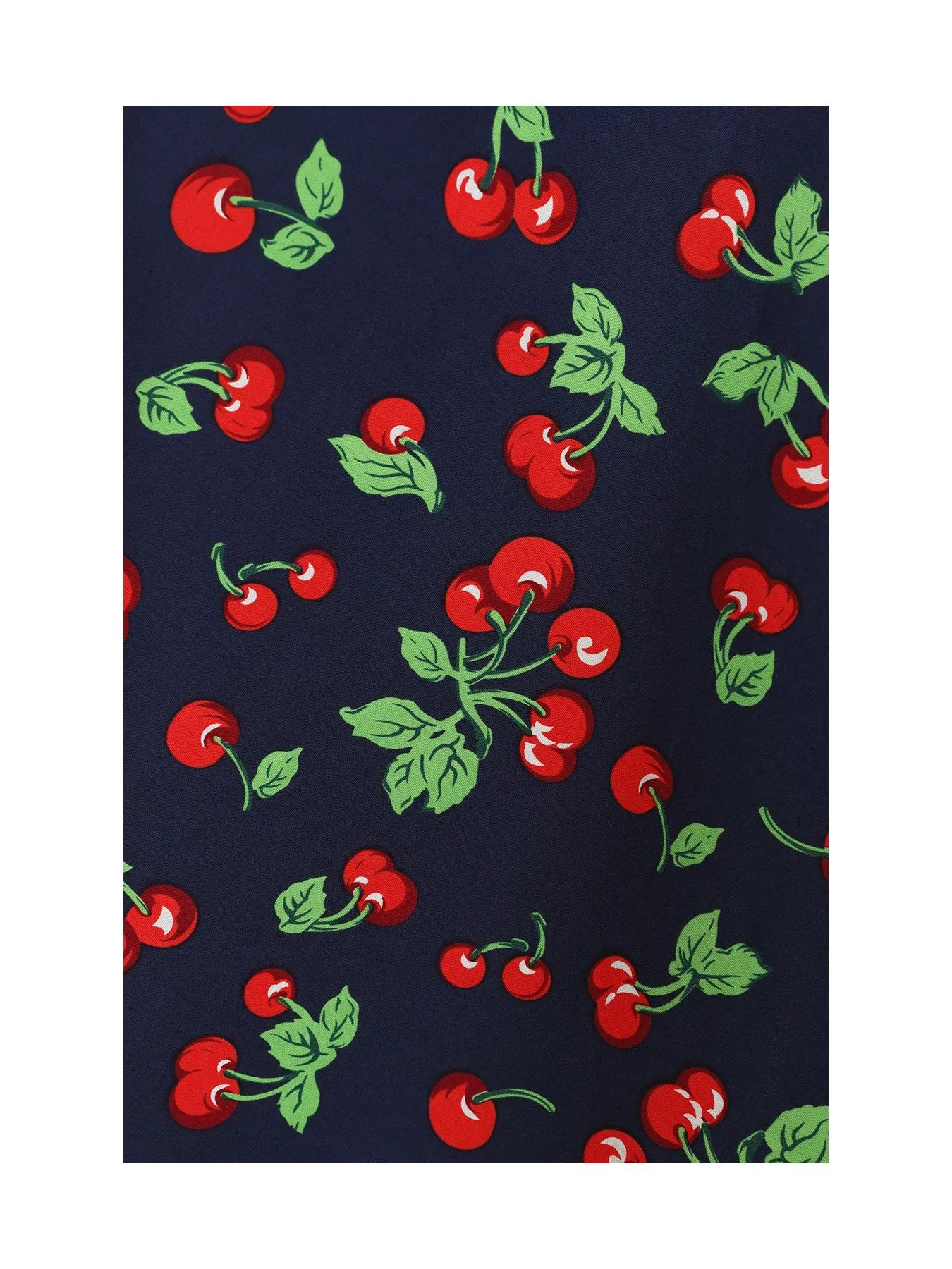 Cary Cherry Swing Skirt - Navy - Afbeelding 2