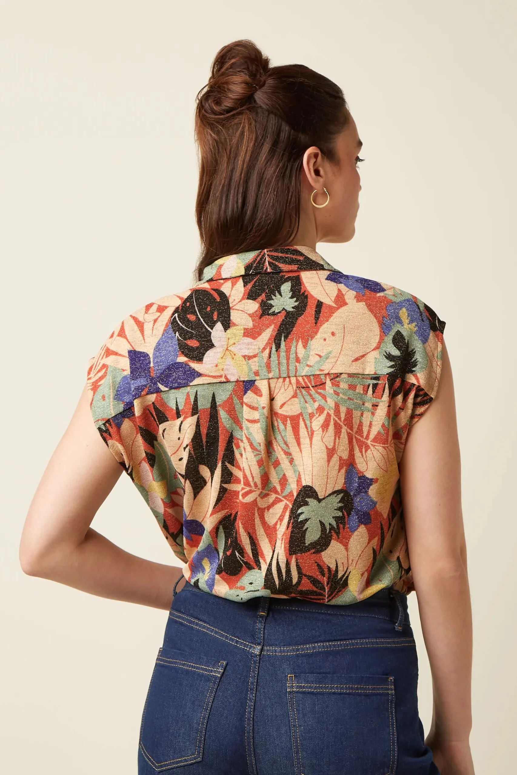 Amy Blouse Mola - Meerkleuren - Afbeelding 2