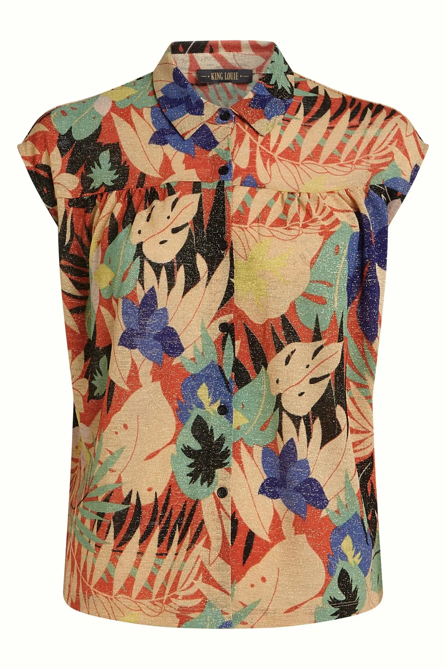 Amy Blouse Mola - Meerkleuren - Afbeelding 5