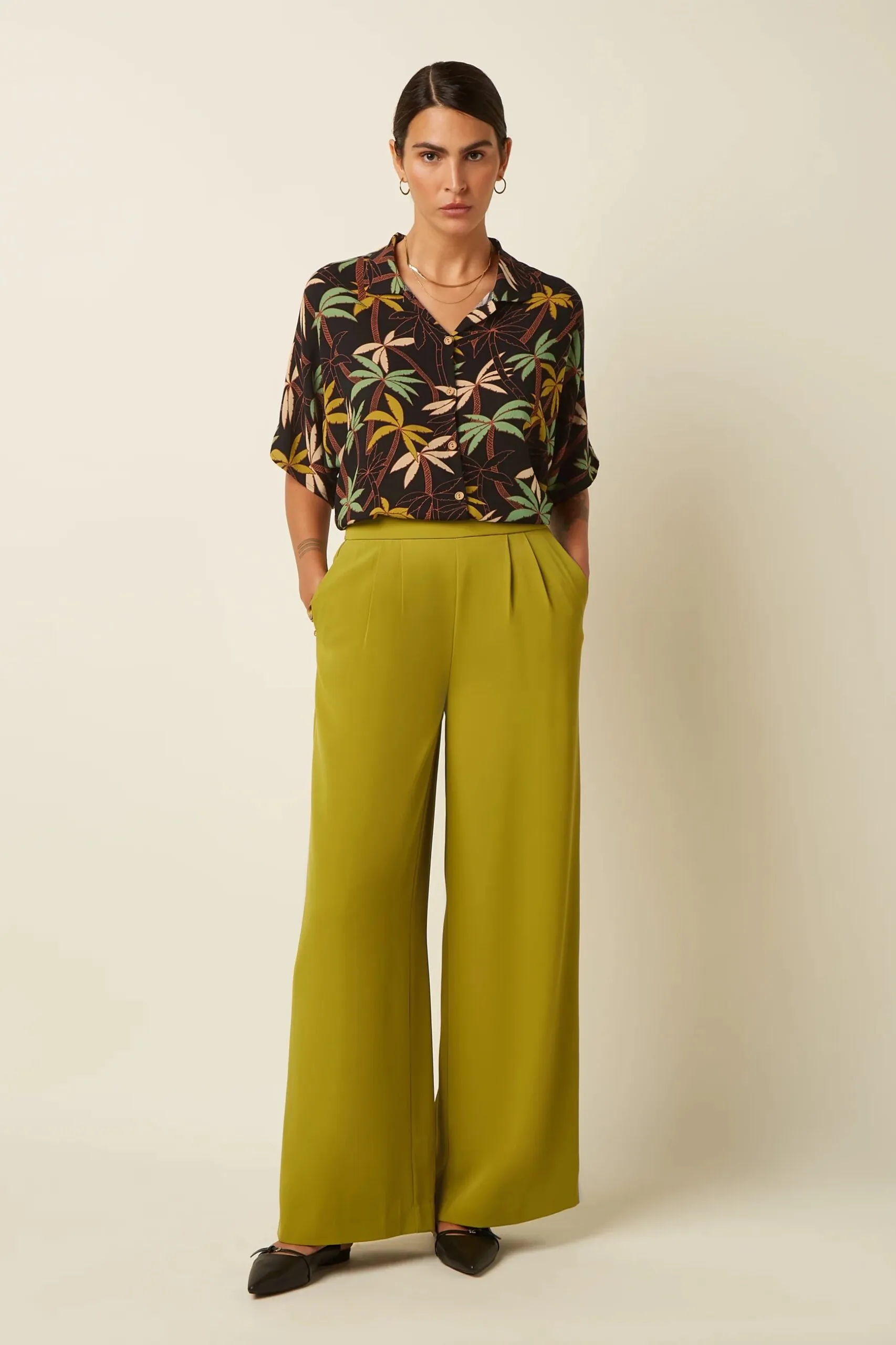 Shay Blouse La Rochelle - Zwart - Afbeelding 2