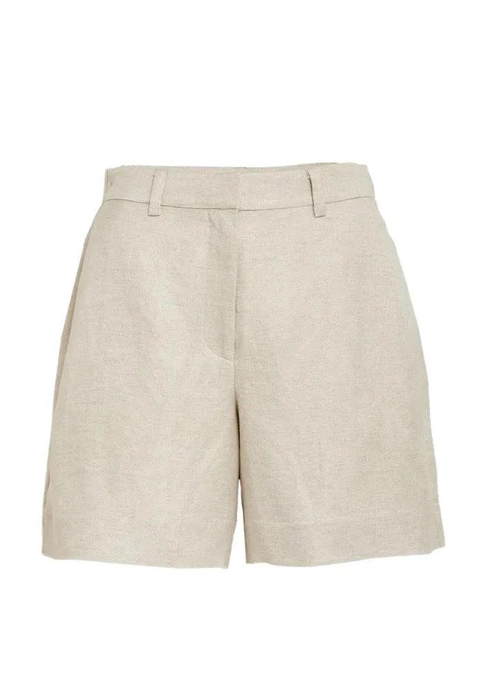 MS Juno Linen Short - Zand - Afbeelding 6