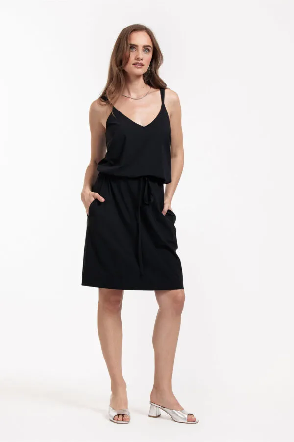 Ruthique dress - Zwart