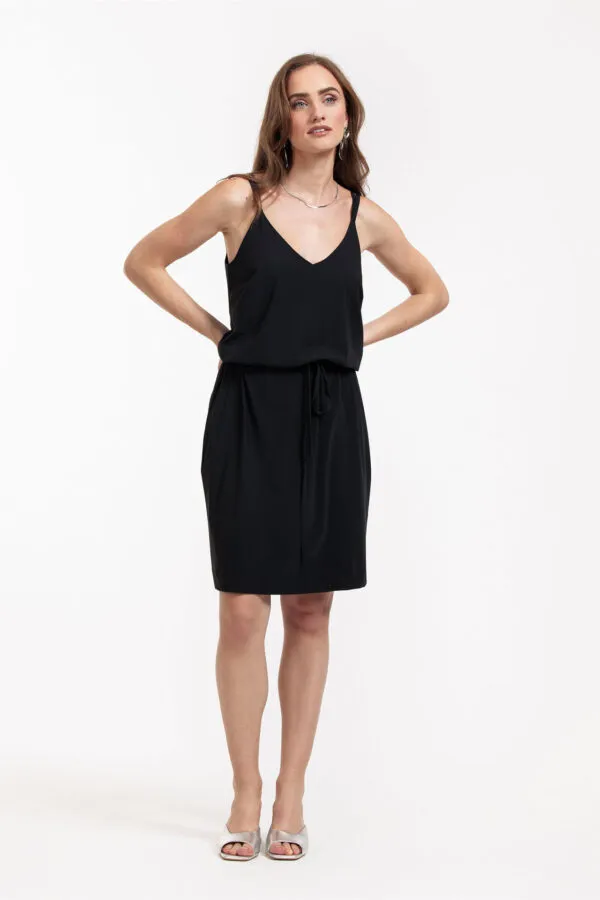 Ruthique dress - Zwart