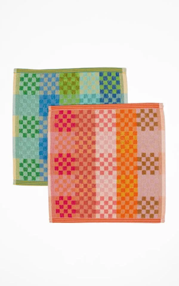 multi duo vaatdoekje - 134 checkerd check