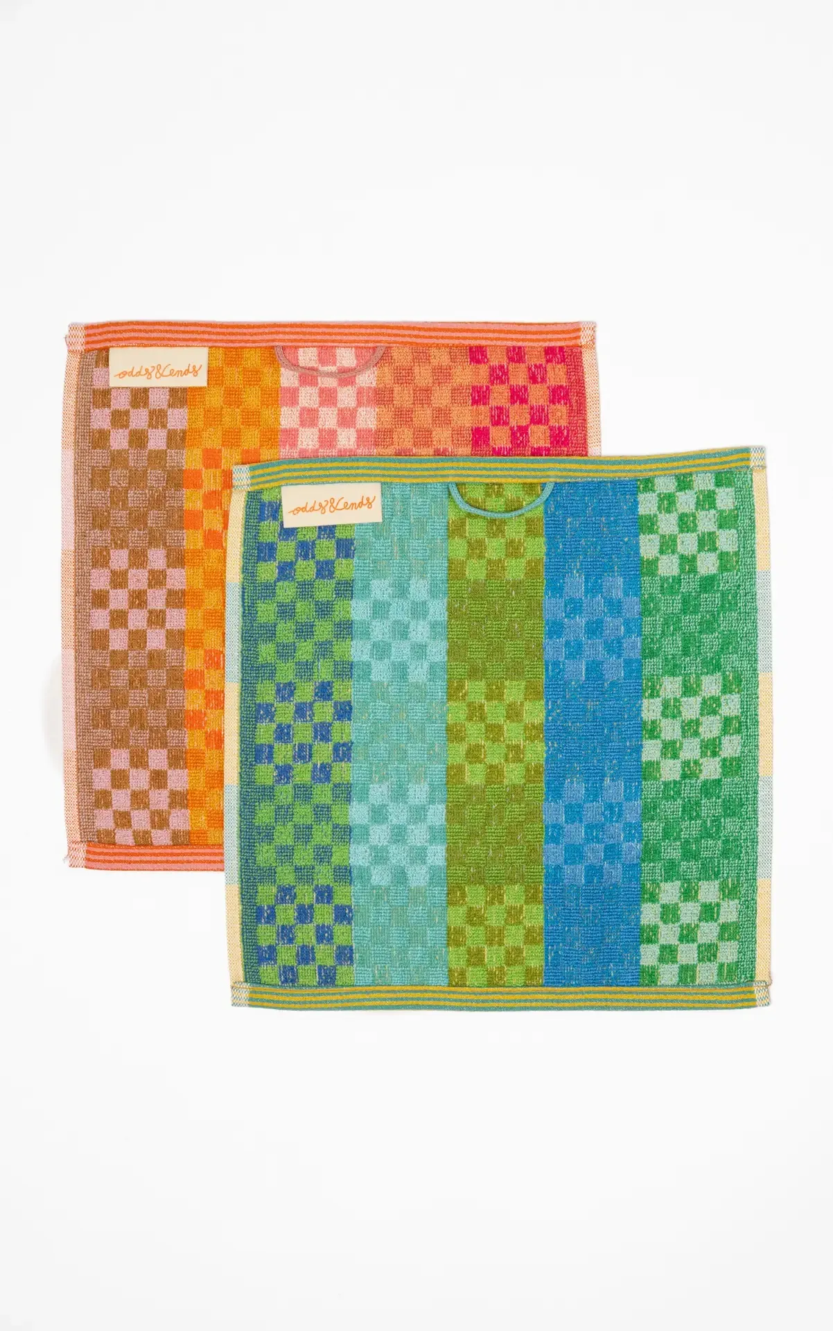 multi duo vaatdoekje - 134 checkerd check - Afbeelding 2