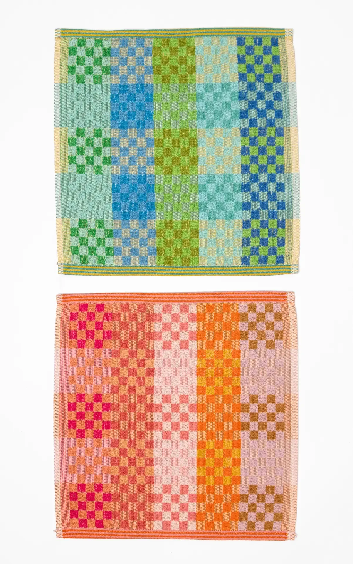 multi duo vaatdoekje - 134 checkerd check - Afbeelding 3