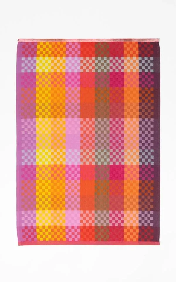 tea towel - #136A checkered check