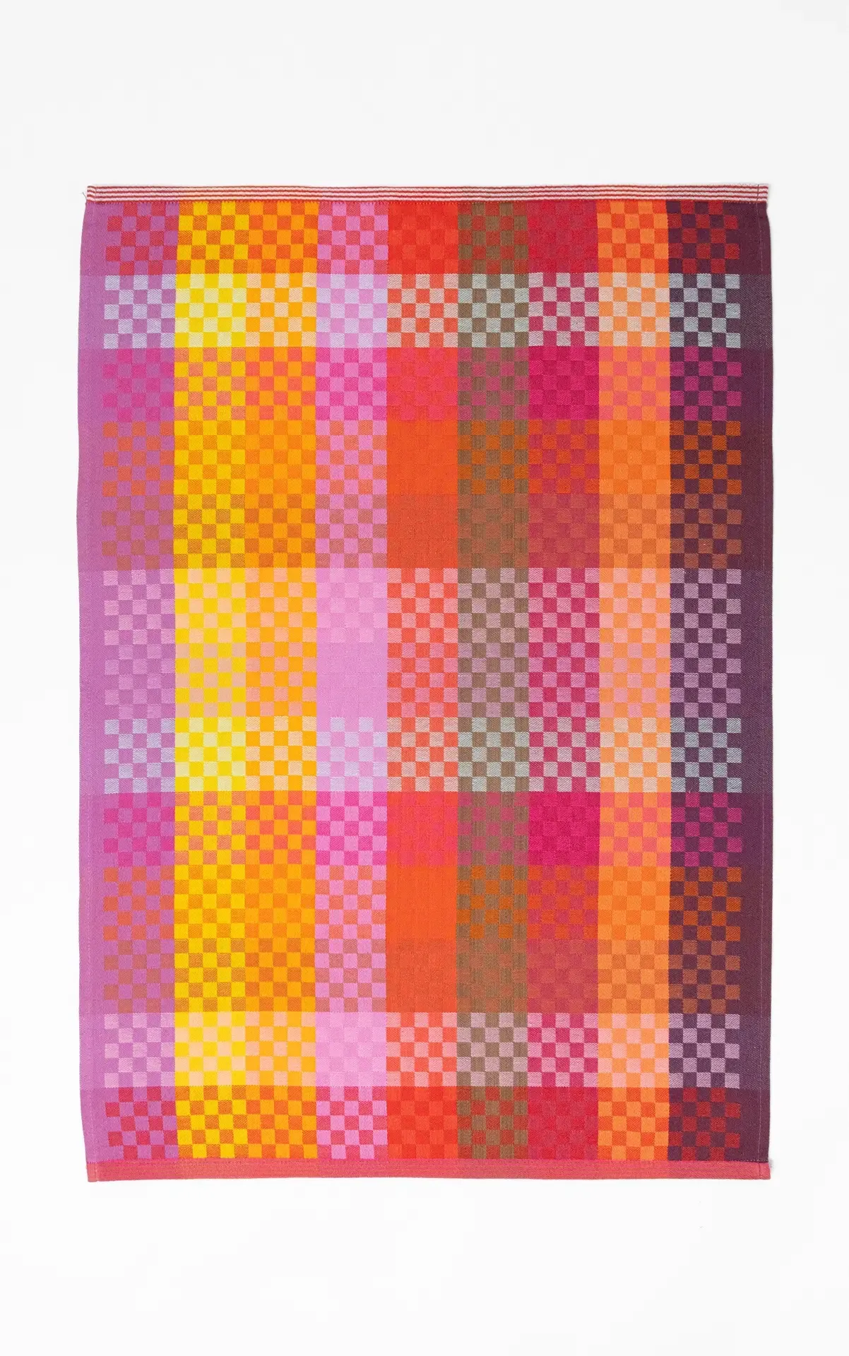 tea towel - #136A checkered check
