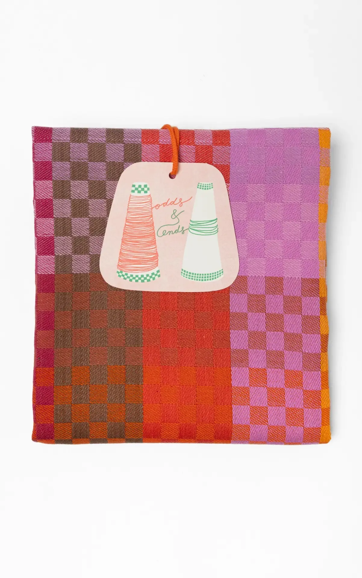 tea towel - #136A checkered check - Afbeelding 4