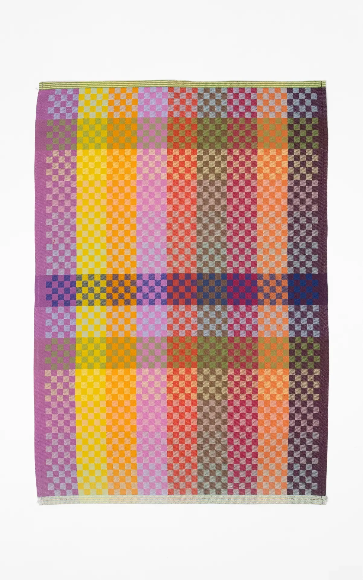 tea towel - #136B checkered check