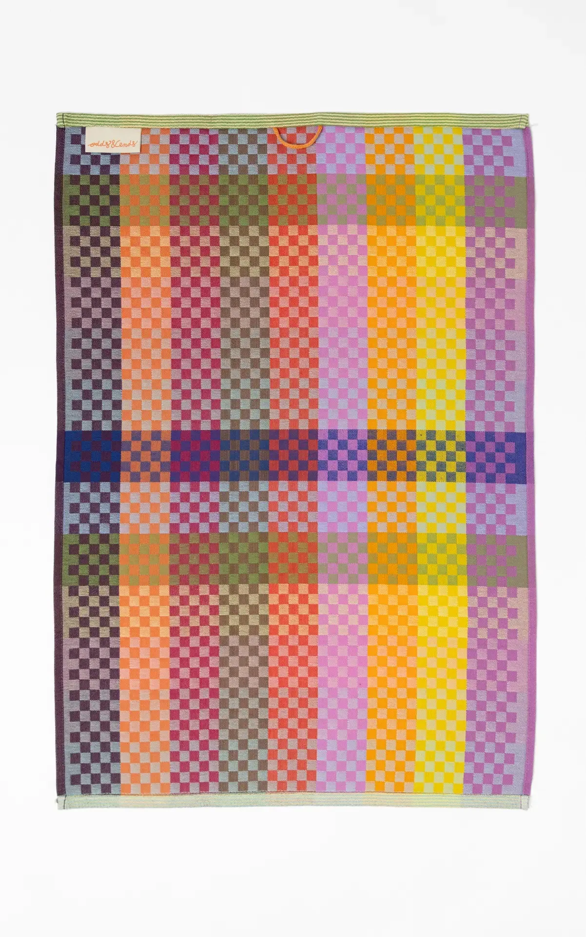 tea towel - #136B checkered check - Afbeelding 2