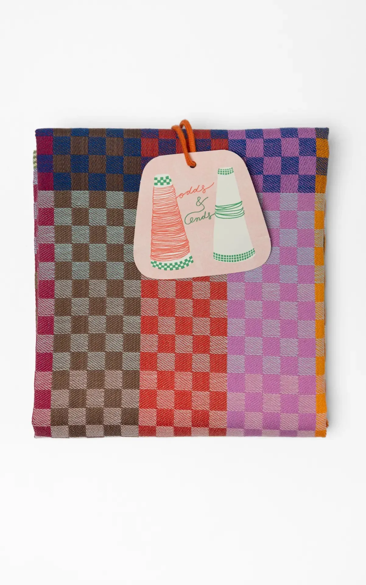 tea towel - #136B checkered check - Afbeelding 4