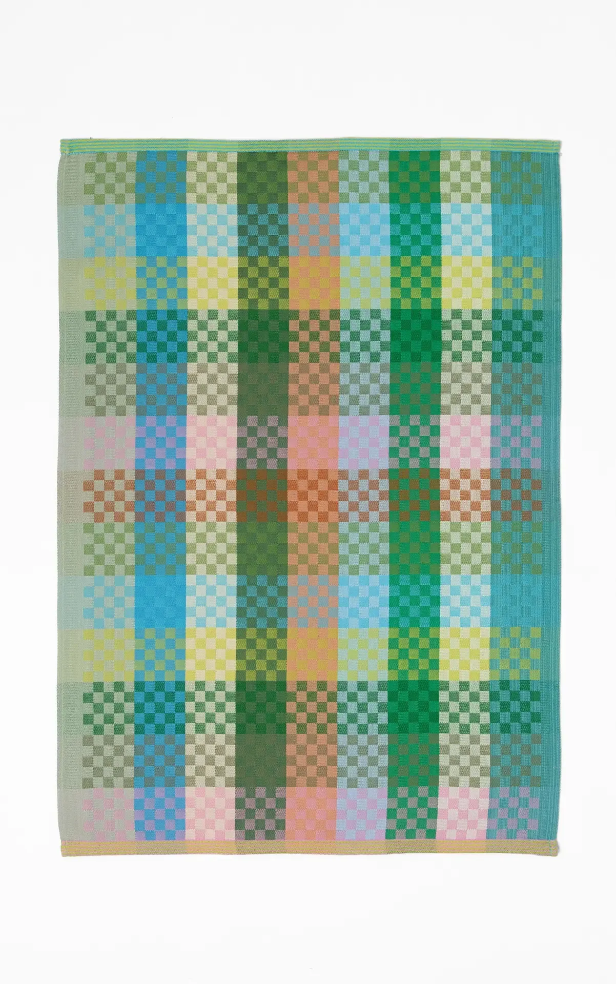 tea towel - 137B checkerd check