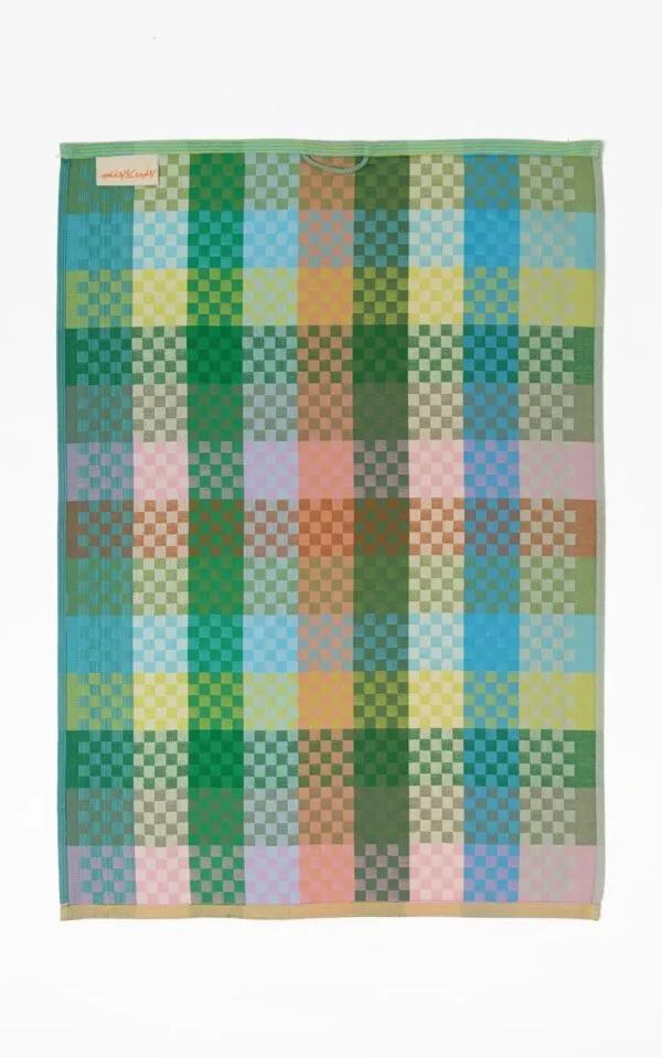 tea towel - 137B checkerd check