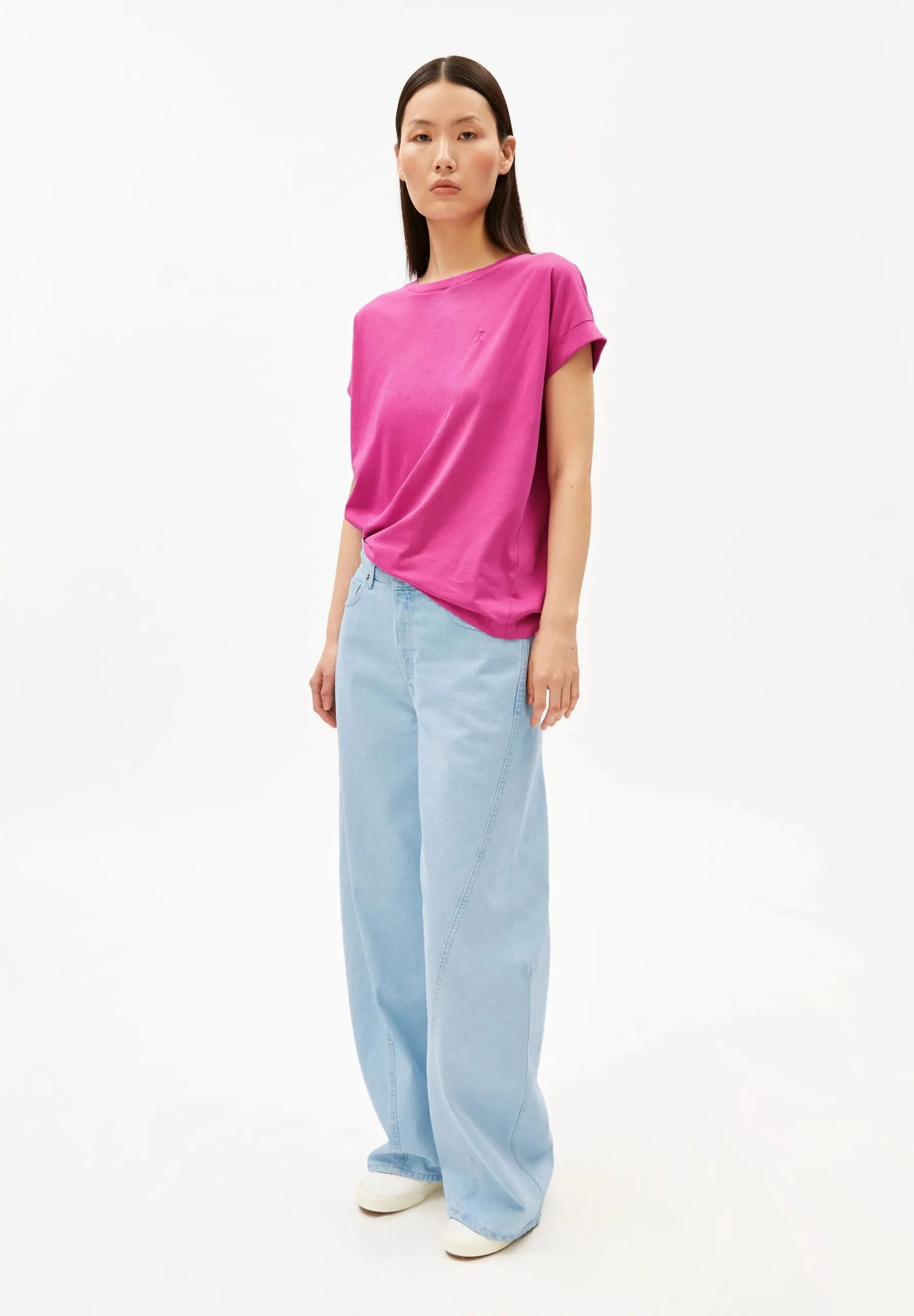 IDAARA T-SHIRT - Berry Pink - Afbeelding 3