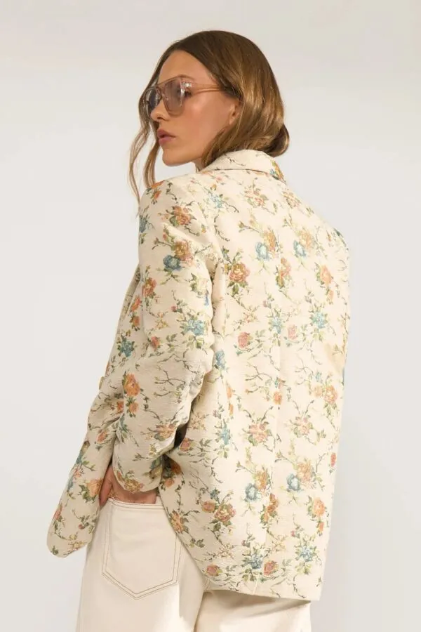 Nuharpa Blazer - Bloemen print multi