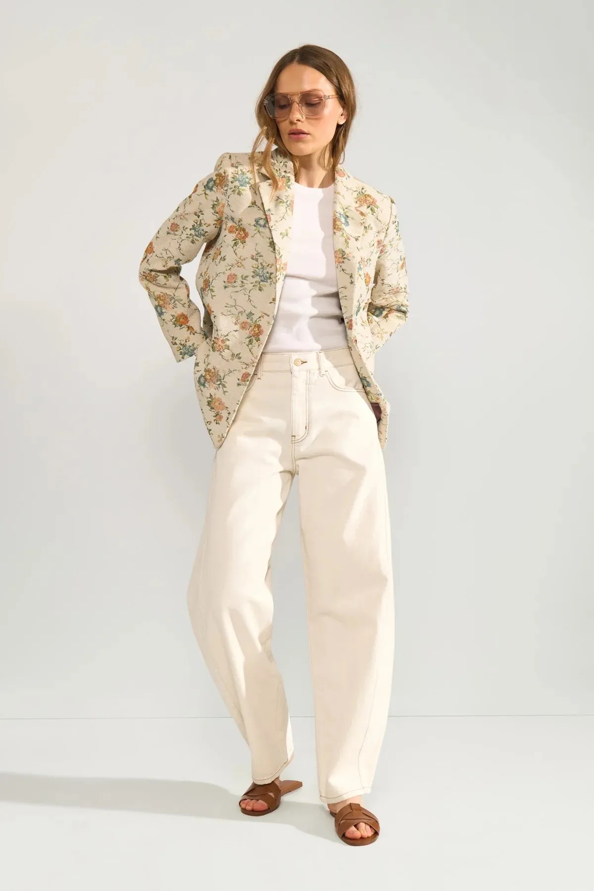 Nuharpa Blazer - Bloemen print multi - Afbeelding 3