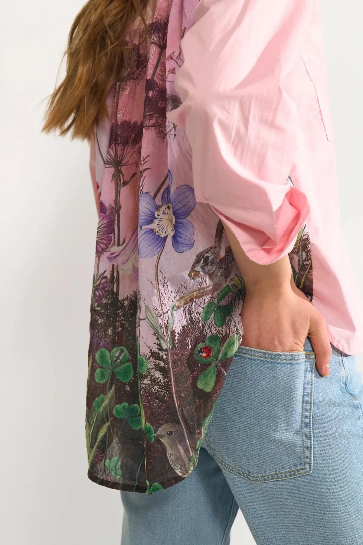 Nuforest Shirt - Roze - Afbeelding 5