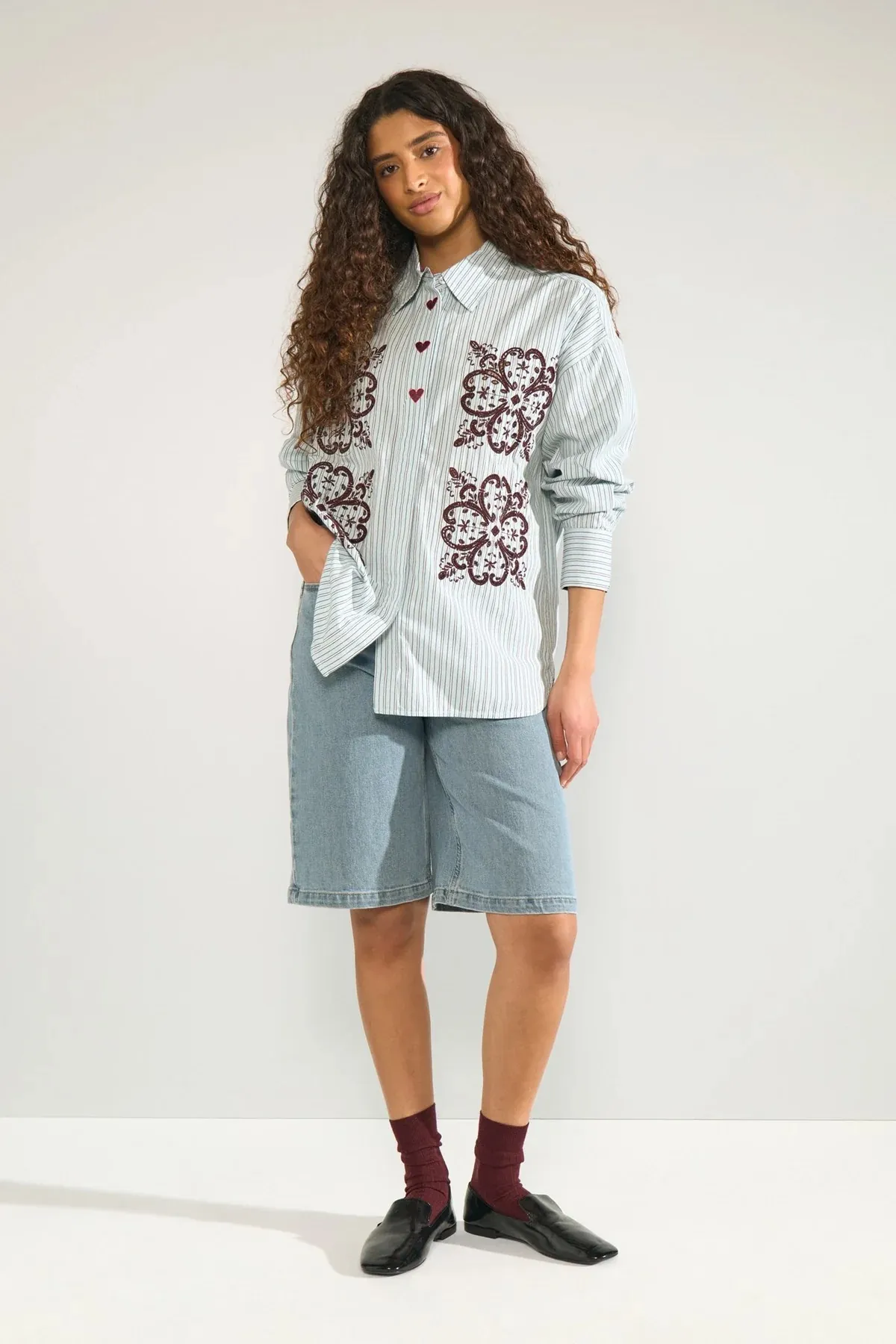 Nuditty Shirt - Lichtblauw - Afbeelding 2