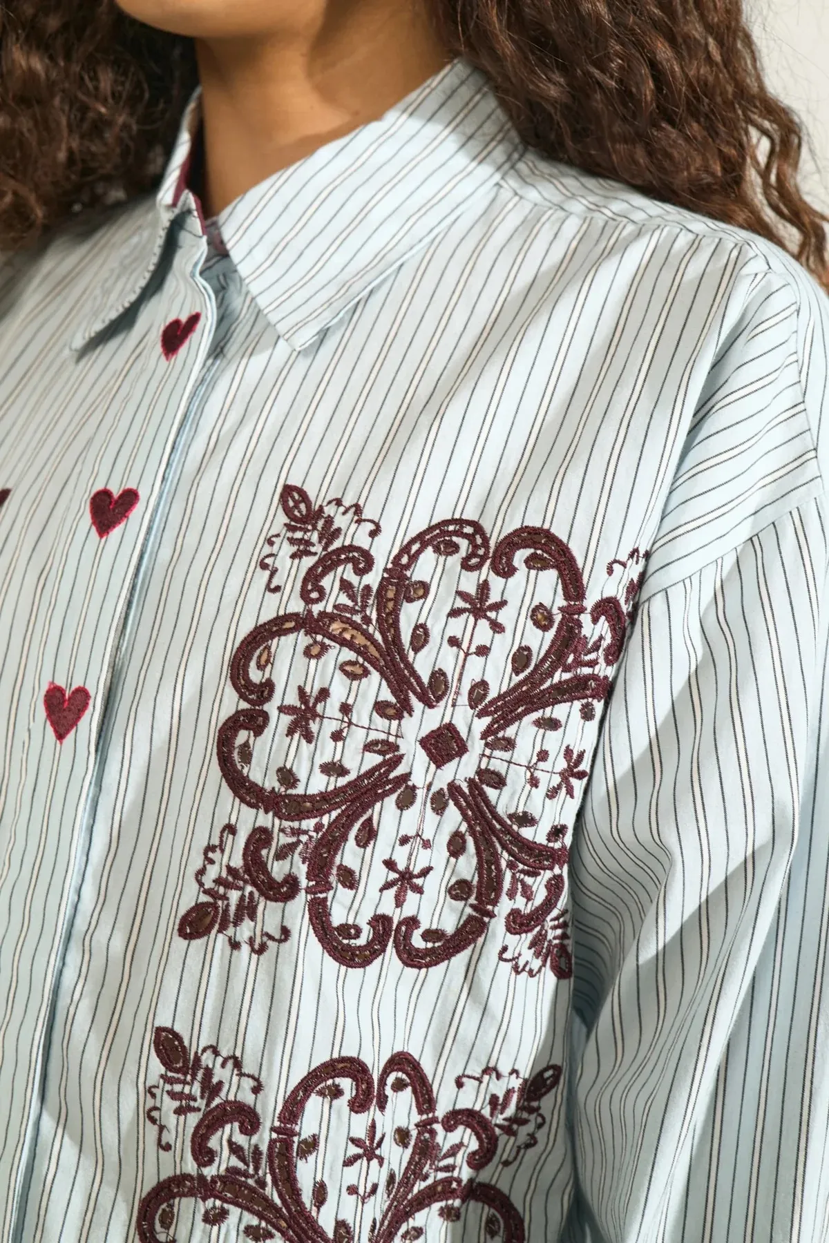 Nuditty Shirt - Lichtblauw - Afbeelding 5