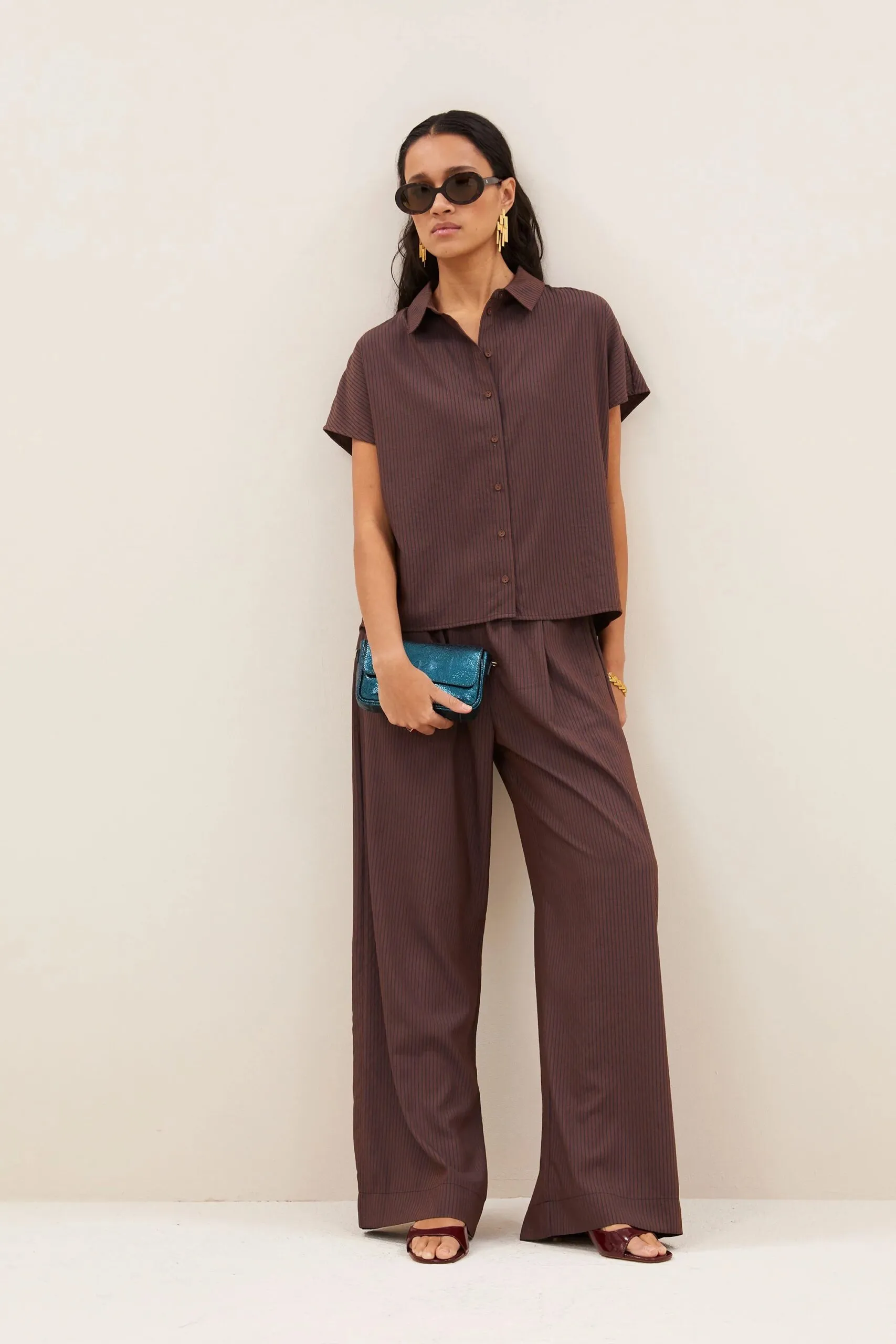 barley tan stripe blouse - tanning stripe - Afbeelding 6