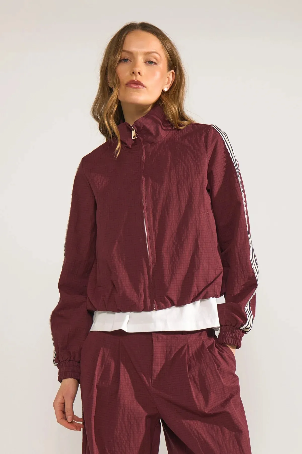 Nutuja Bomber Jacket - bordeaux