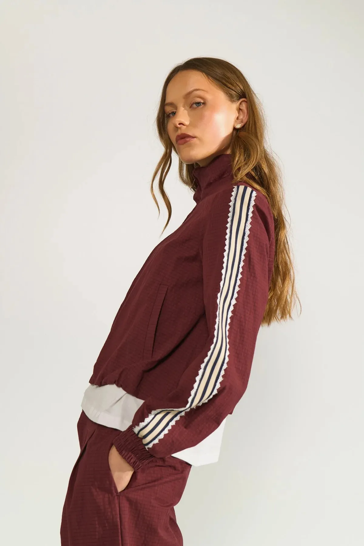Nutuja Bomber Jacket - bordeaux - Afbeelding 4
