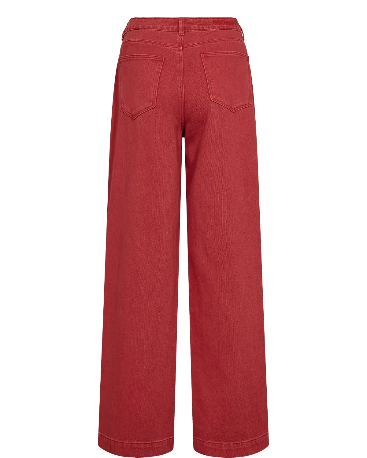Nuhamilton HR Wide Jeans - Rood - Afbeelding 2