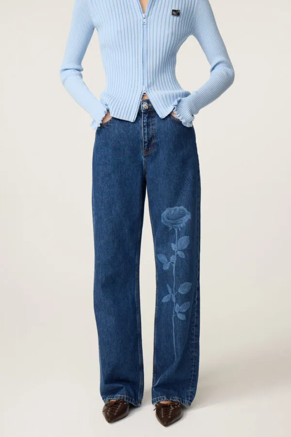 Zoe Boyfriend Jeans - Laser Rose