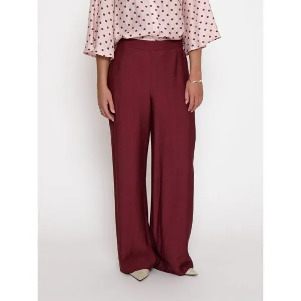 MSSeria Pants - Donkerrood