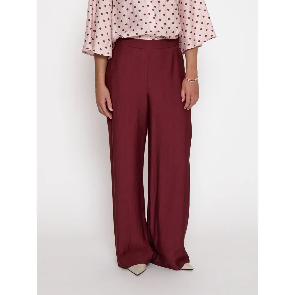 MSSeria Pants - Donkerrood