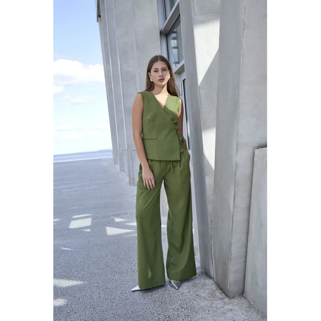 MSLina Vest - Groen
