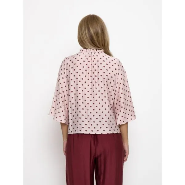 MSViviana V- Neck Blouse - Licht roze