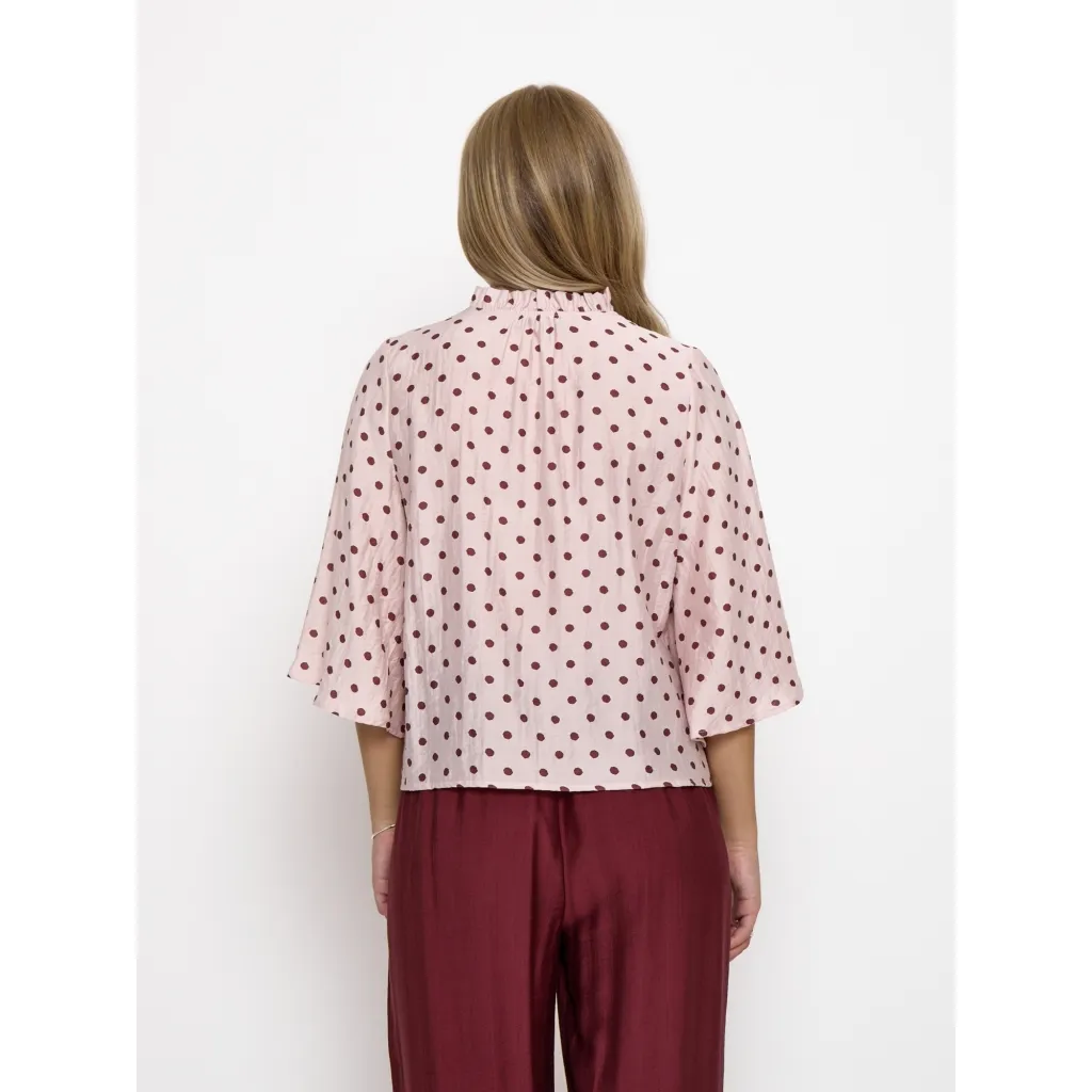 MSViviana V- Neck Blouse - Licht roze - Afbeelding 2