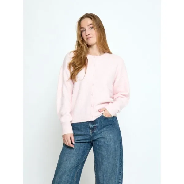 MSMarina Knit Cardigan - Licht roze