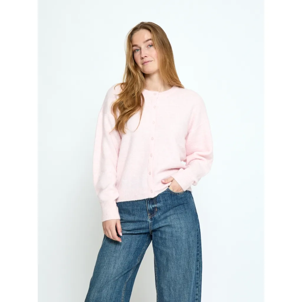 MSMarina Knit Cardigan - Licht roze
