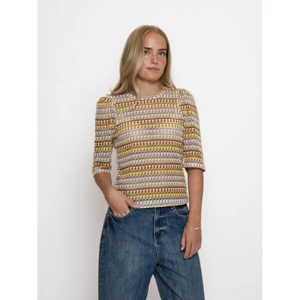 PCBika Half Sleeve Top - Geel