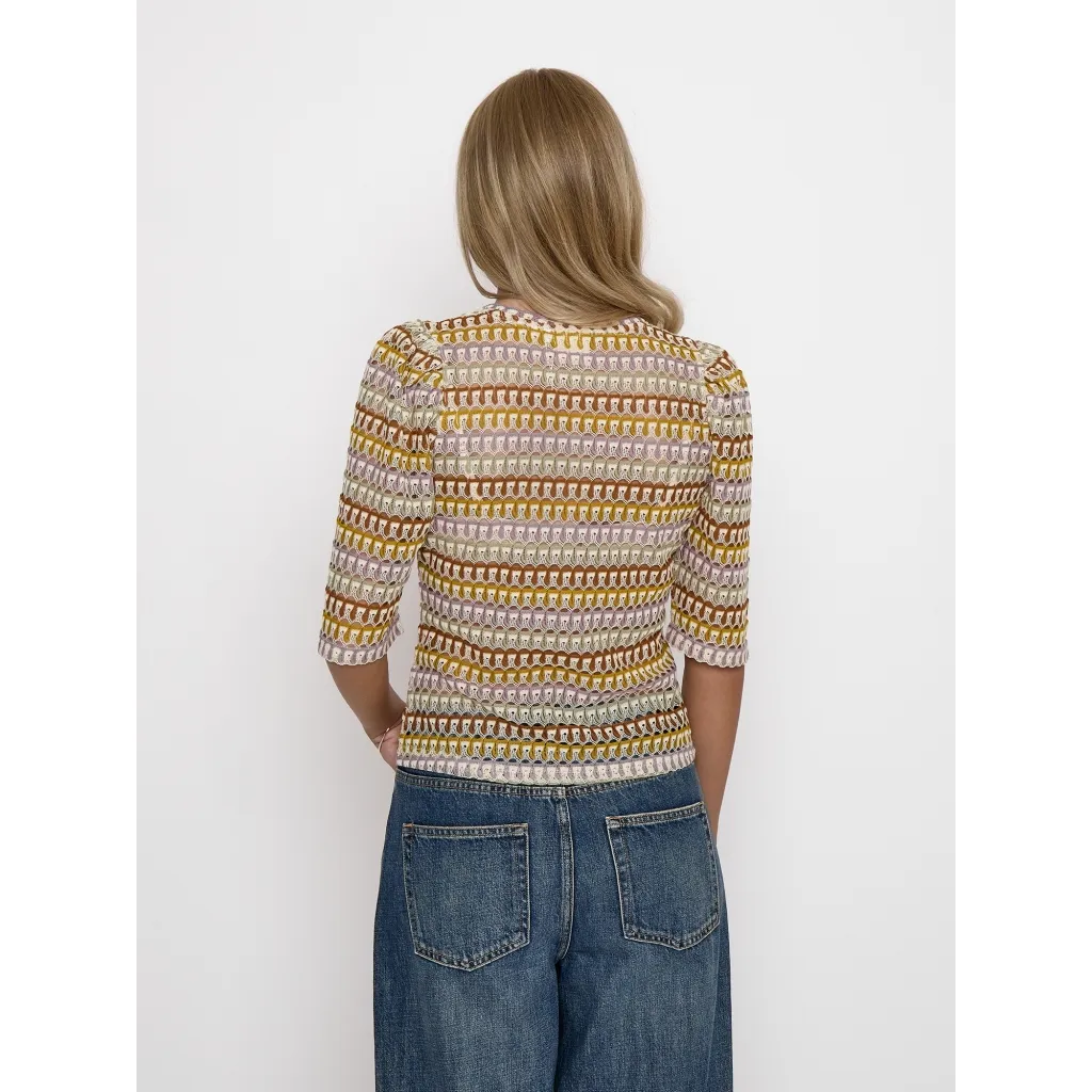 PCBika Half Sleeve Top - Geel - Afbeelding 2