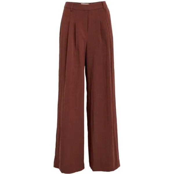 PCRebecca Wide Pant - Maroon
