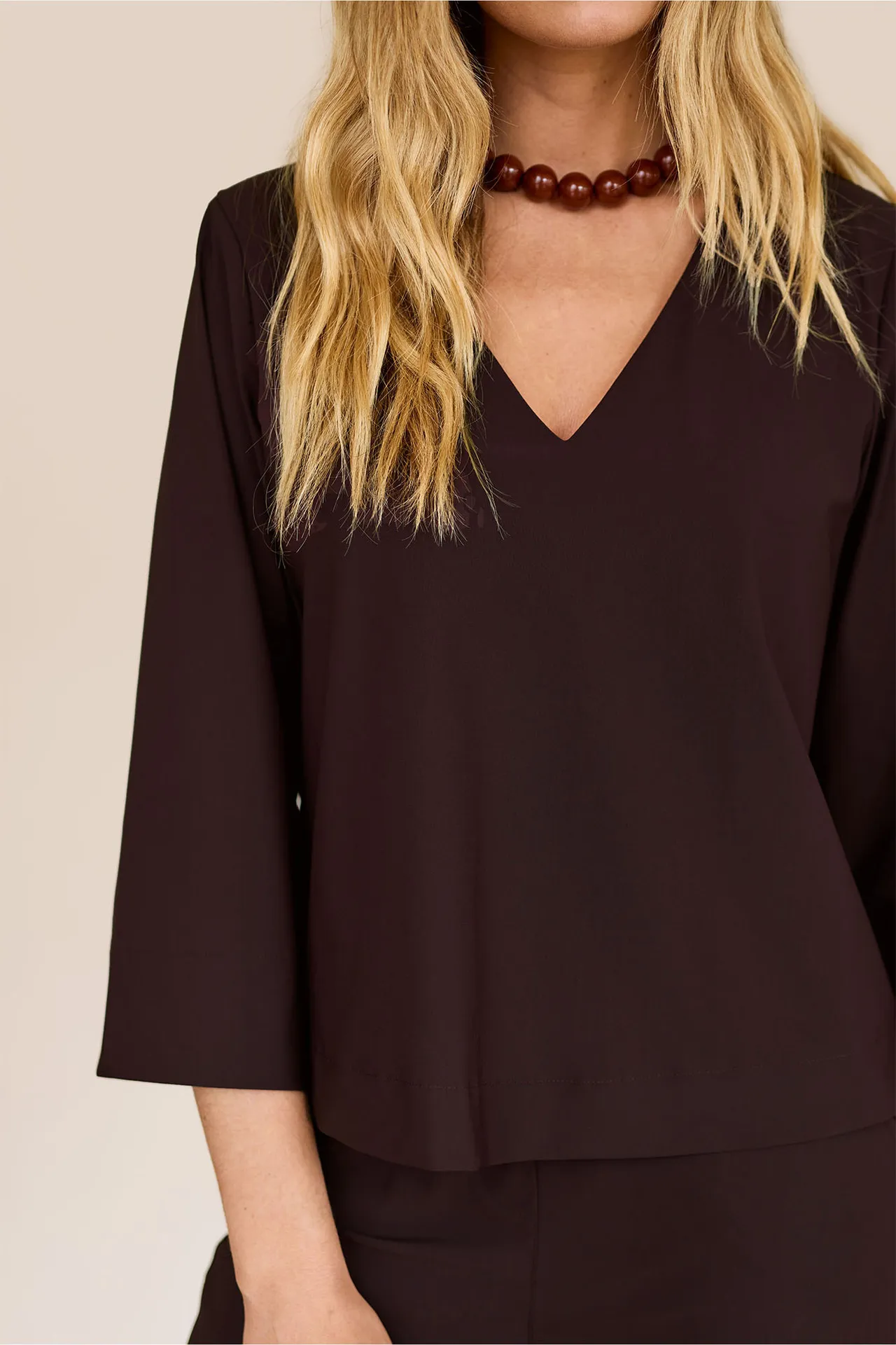Cilou top - Espresso - Afbeelding 3