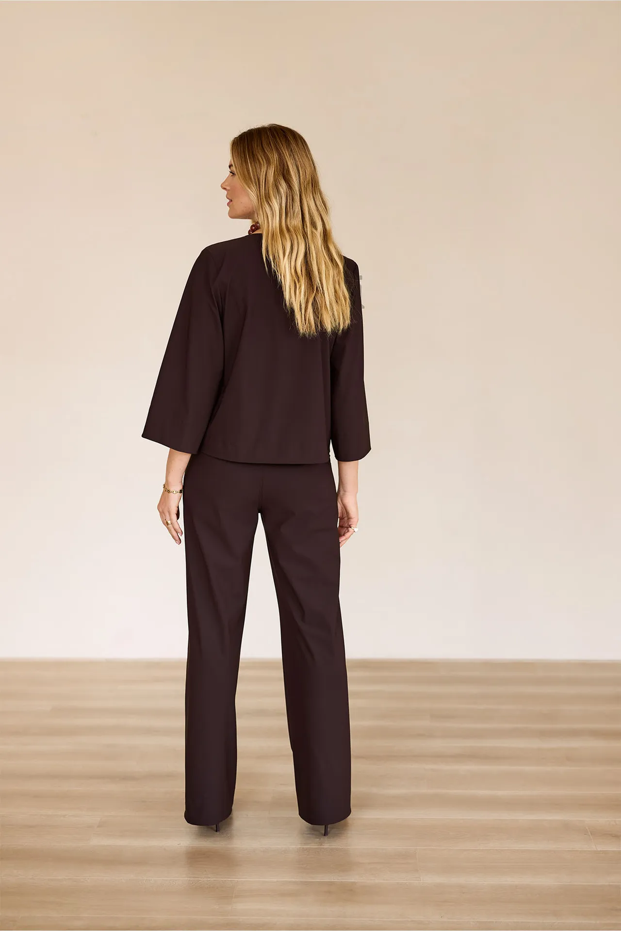 Cilou top - Espresso - Afbeelding 4