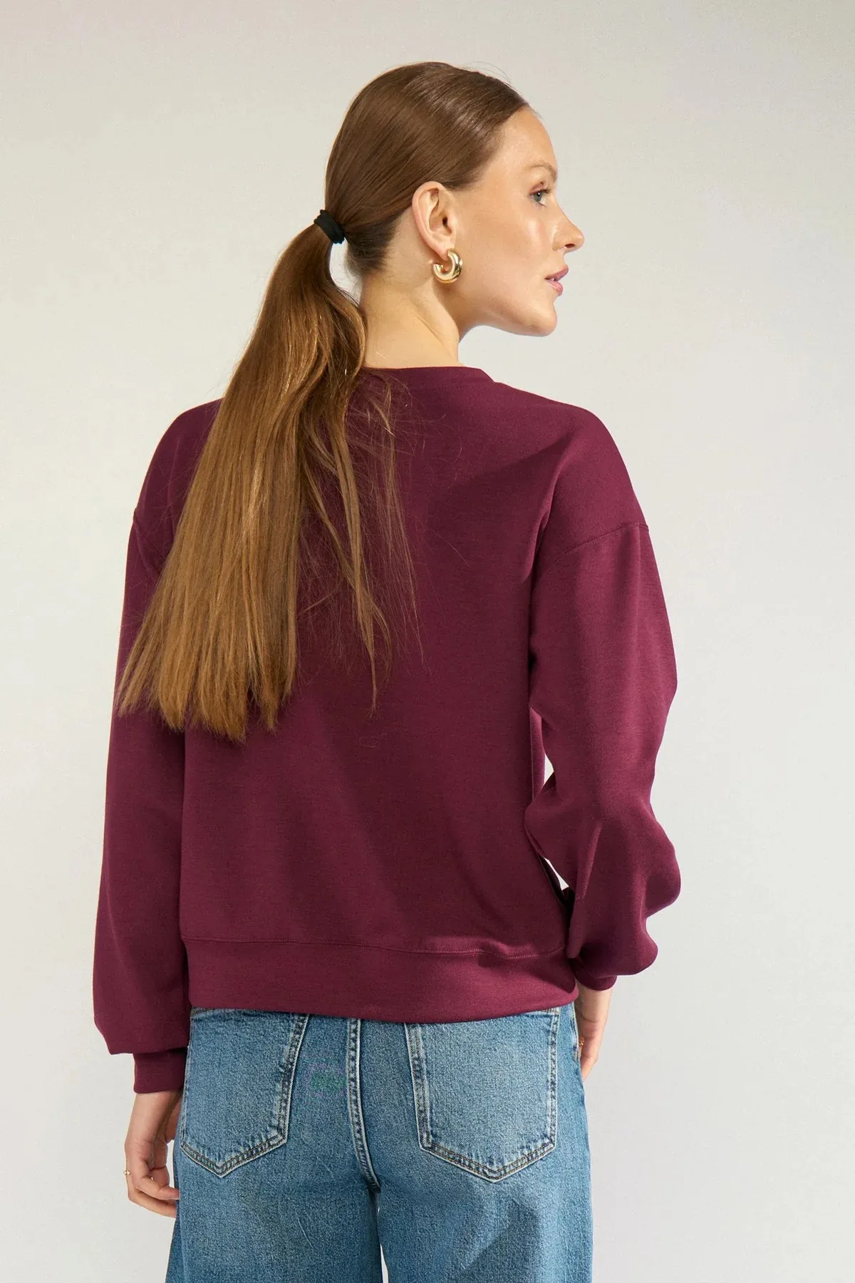Numara Sweat - bordeaux - Afbeelding 3