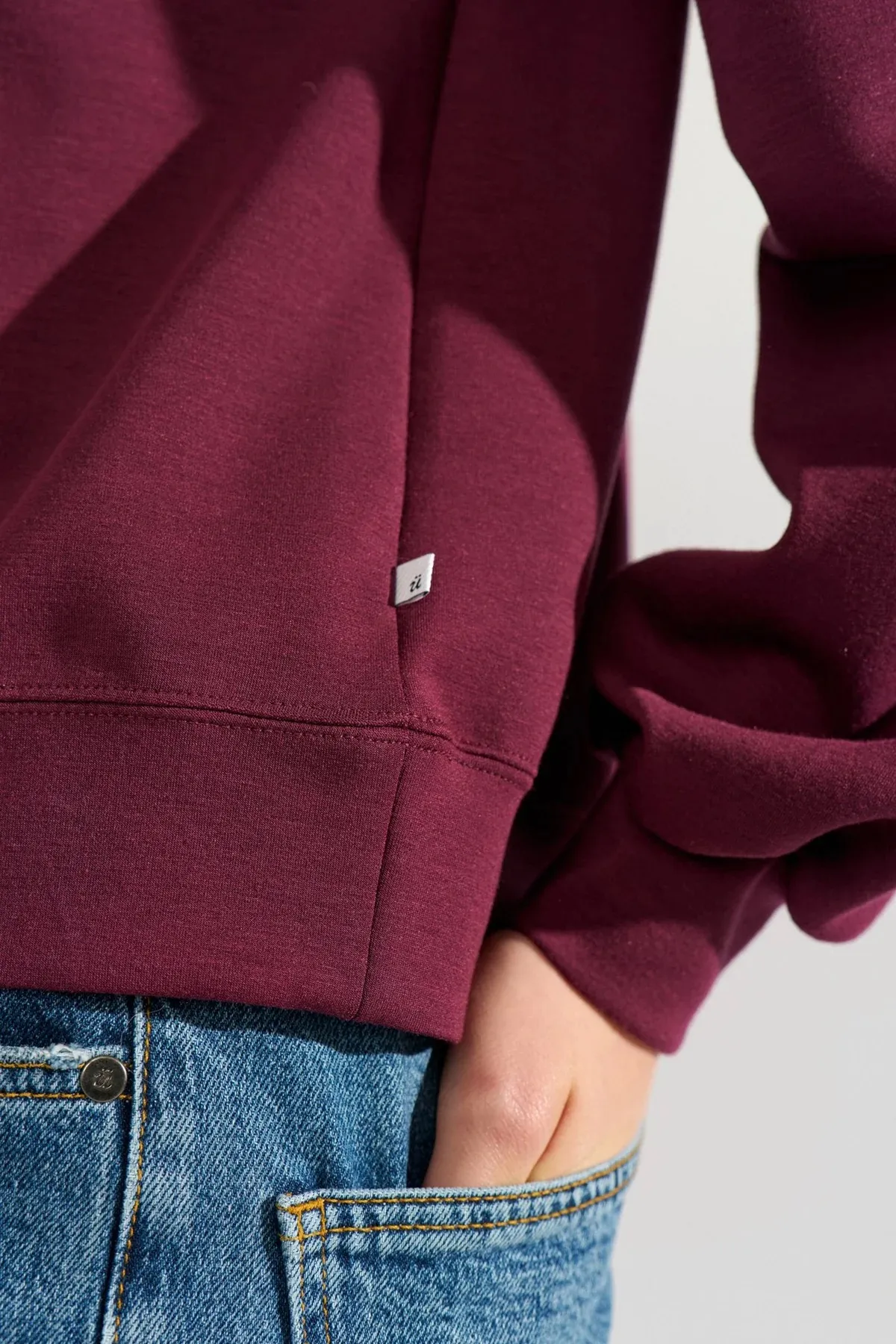 Numara Sweat - bordeaux - Afbeelding 4