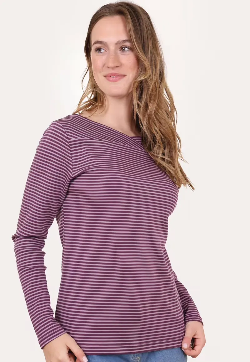 Bootnek Top - plum - Afbeelding 3